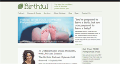 Desktop Screenshot of birthful.com